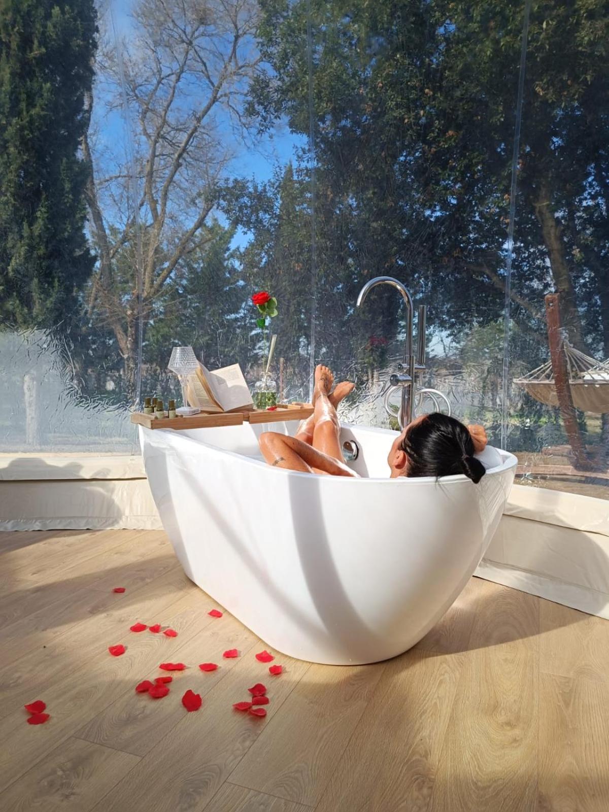 Bubble Room Puglia Villa Bautier Bubblenights Cerignola Exterior foto
